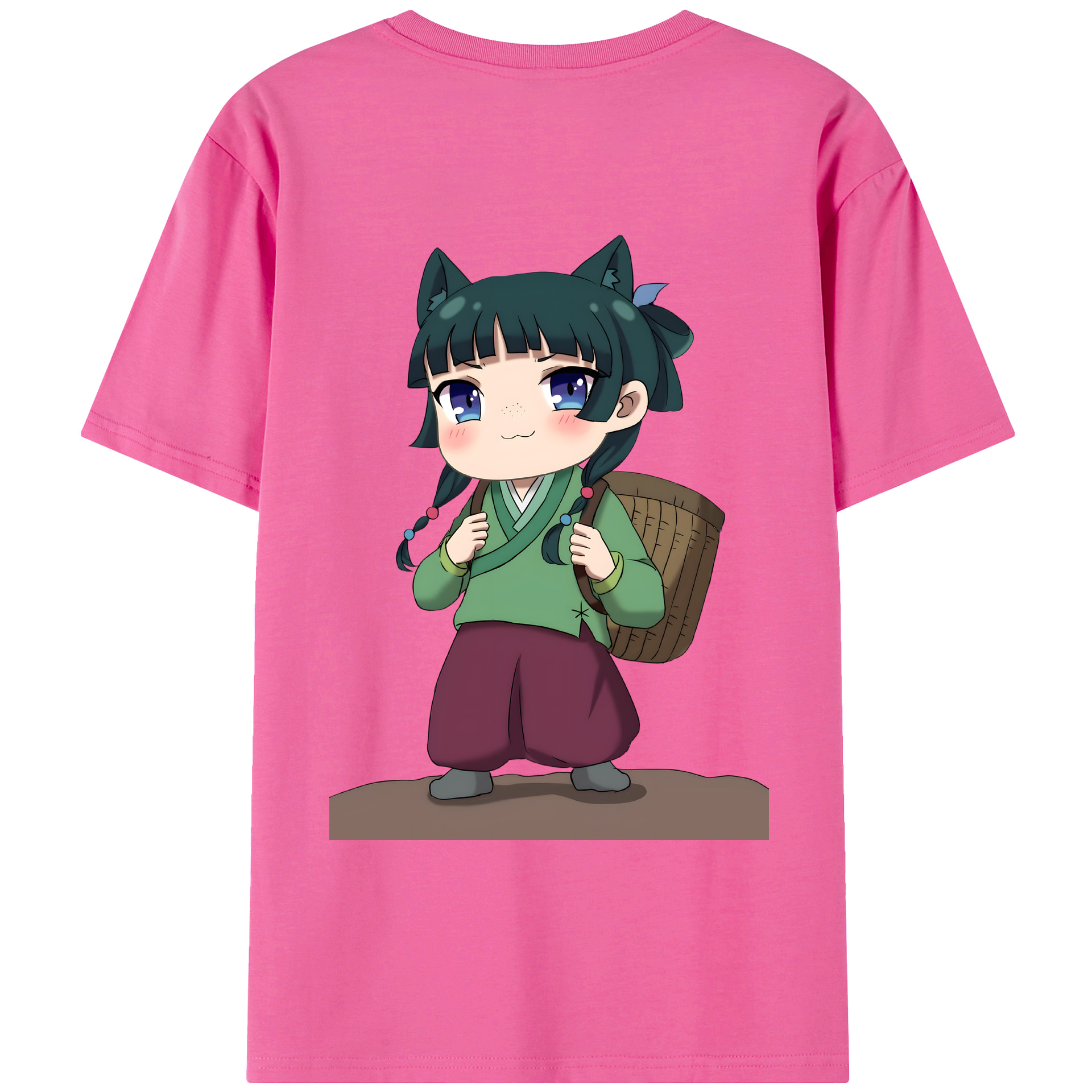 （画像用） 薬屋のひとりごと The Apothecary Diaries レディース半袖Tシャツ(バックプリント)